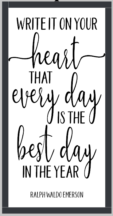 Everyday is the Best Day of the Year