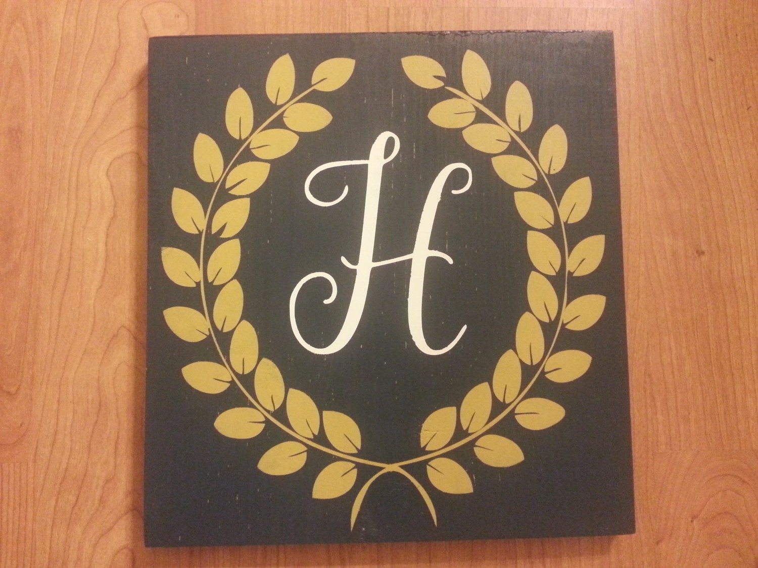 Initials with Frame