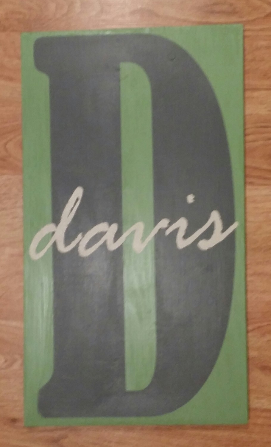 Tall Initial and Name