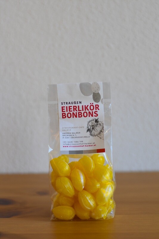 Straußeneierlikörbonbons