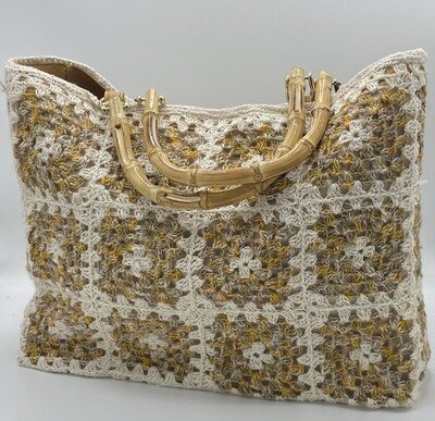 BORSA VICTORIA CROCHET MULTICOLOR A MANO - MC2 SAINT BARTH - Negozio on  line Abbigliamento e Profumeria