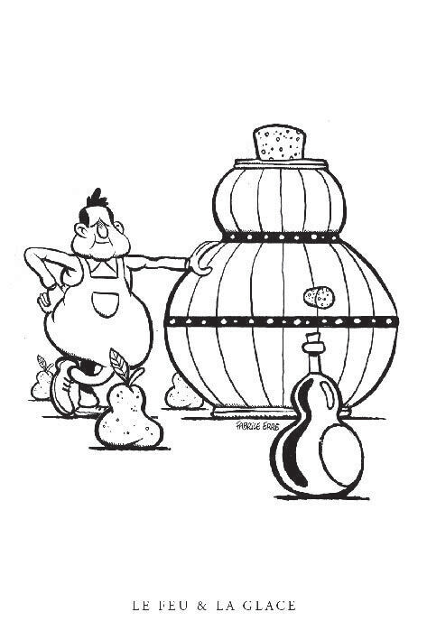 Eau de Vie de Poire 
&quot;Le Feu et la Glace&quot; - Fabrice Erre
