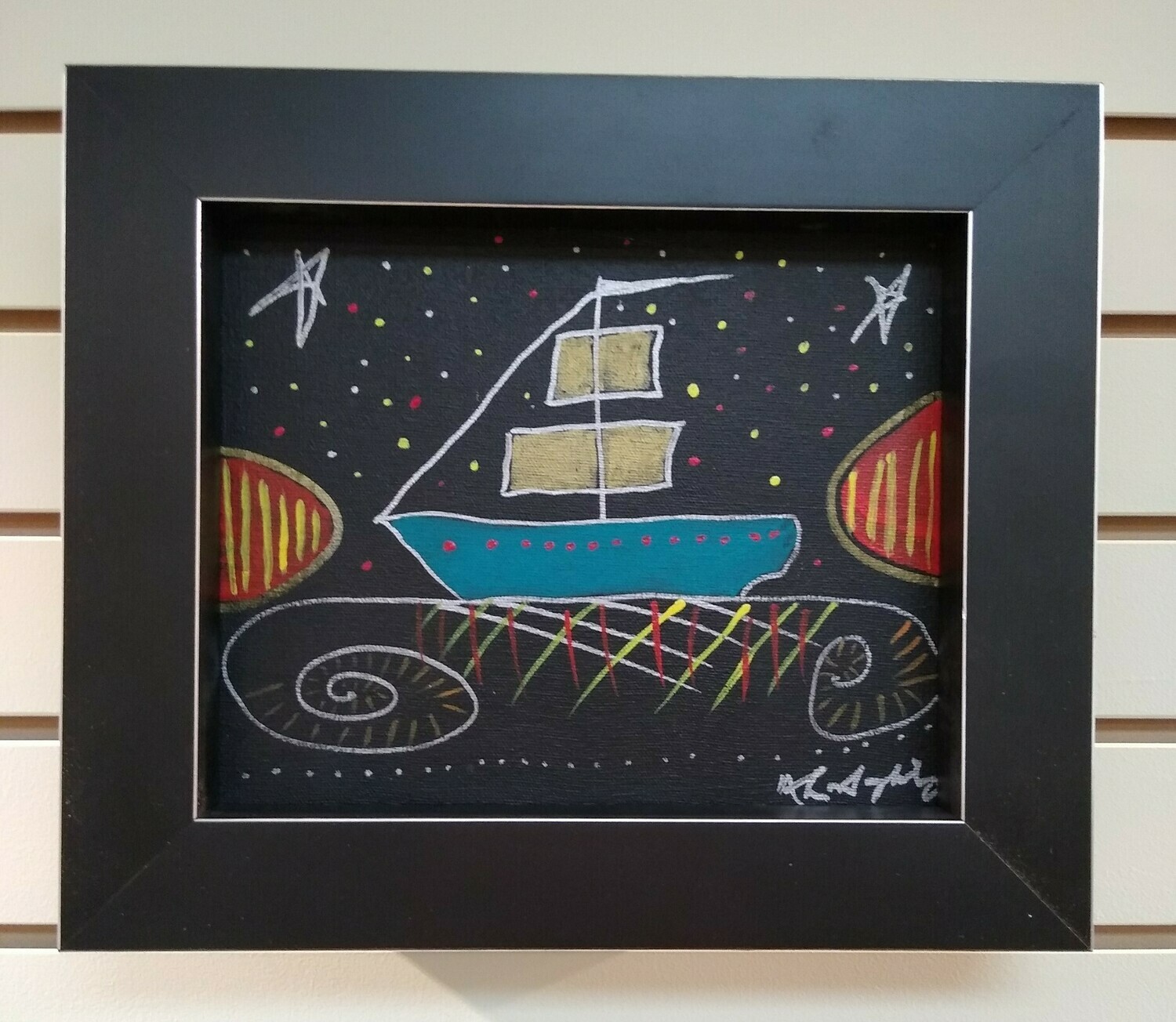 Ship With Golden Sails Ship With Golden Sails