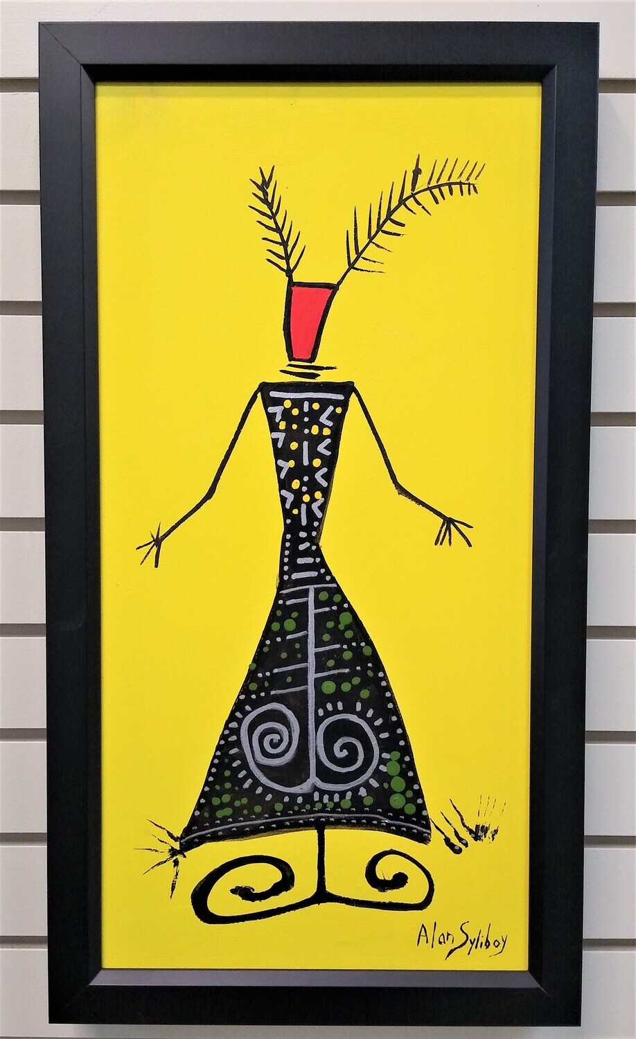 Woman in a Black Dress
Yellow Light Series