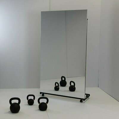 Spiegelrollständer fest, Höhe 175 cm