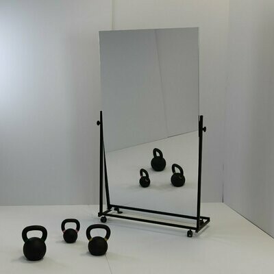 Spiegelrollständer schwenkbar, Höhe 175 cm