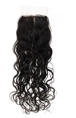 14″ Natural Curly Silk Top Indian Hair Closure #Natural 14″ Natural Curly Silk Top Indian Hair Closure #Natural