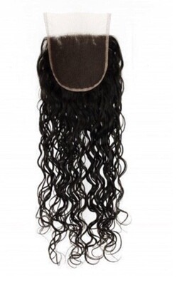 14″ Natural Curly Indian Hair Lace Closure #Natural 14″ Natural Curly Indian Hair Lace Closure #Natural