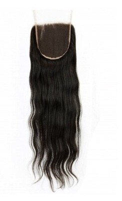 18″ Straight Indian Hair Lace Closure #Natural 18″ Straight Indian Hair Lace Closure #Natural