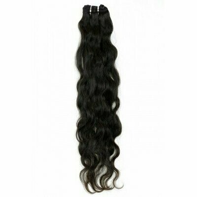 Natural Wavy Indian Hair Machine Weft Bundle Natural Wavy Indian Hair Machine Weft Bundle