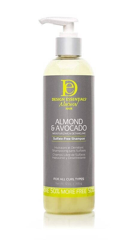 Almond & Avocado Moisturizing & Detangling Shampoo