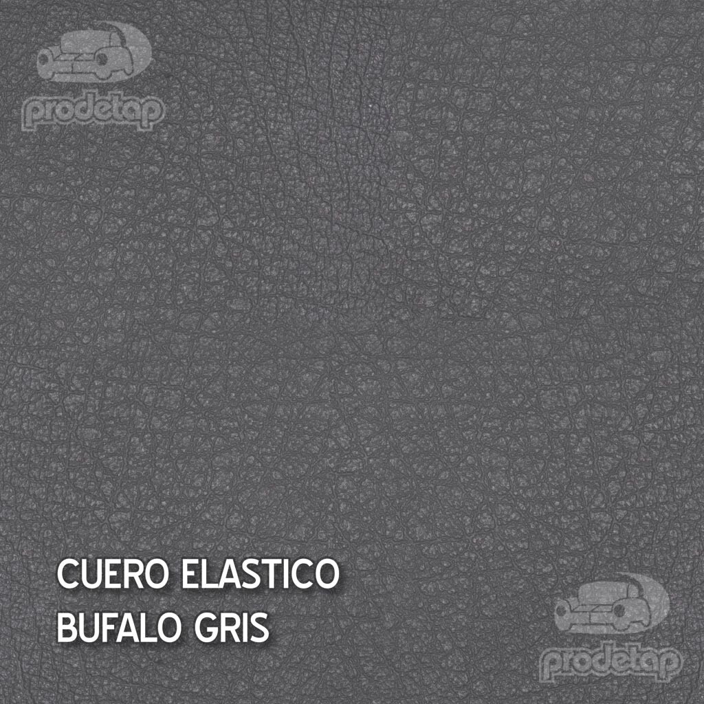 Vinil Cuero Elástico Búfalo Gris