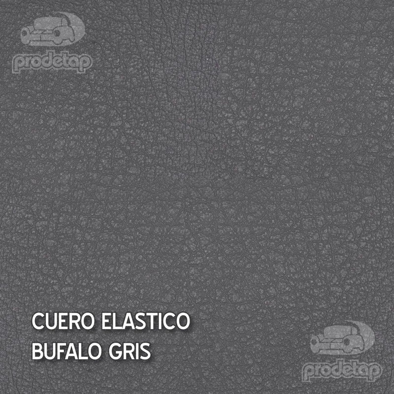 Vinil Cuero Elástico Búfalo Gris