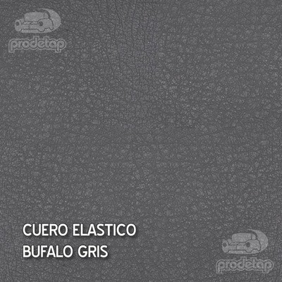 Vinil Cuero Elástico Búfalo Gris