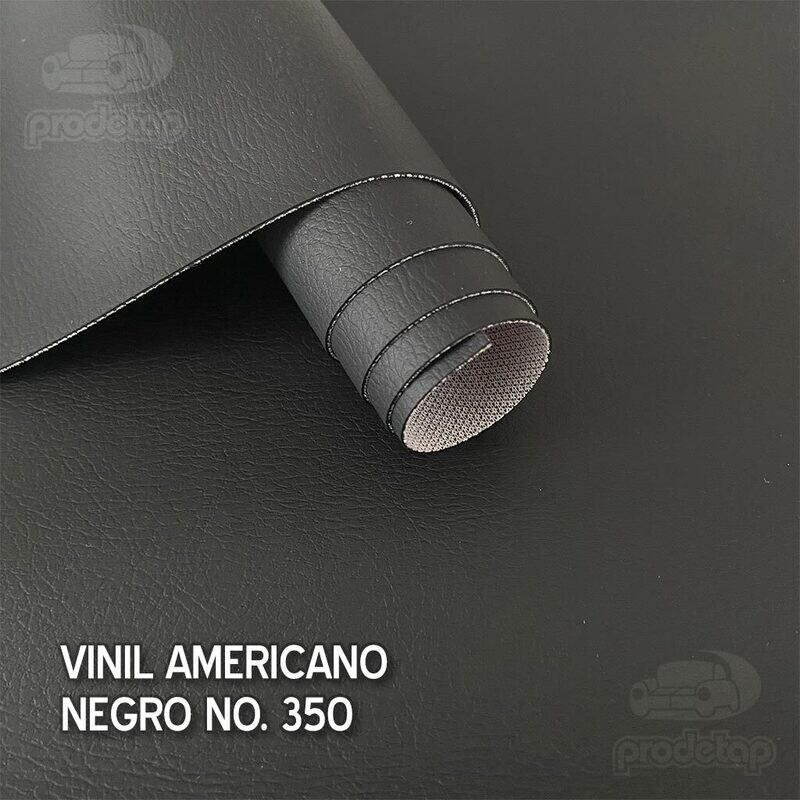 Vinil Americano Sin Bondeo Gris | Negro