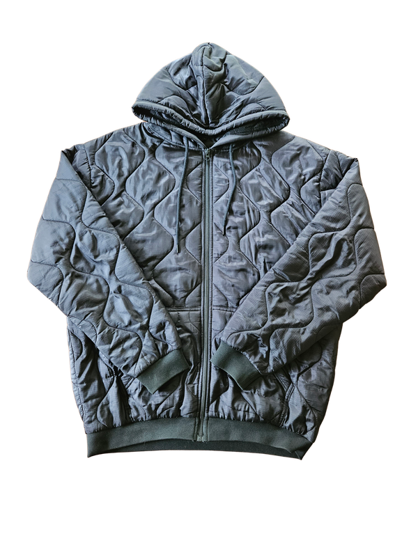 ZIP UP BLACK Woobie Hoodie