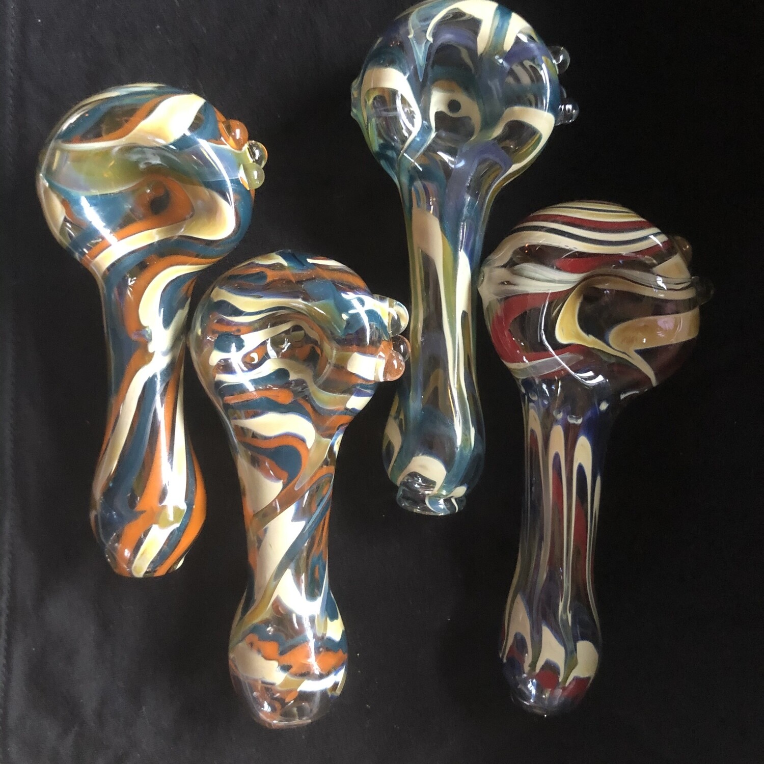 Multi-Colored Spoon Pipes (Tobacco Use Only)