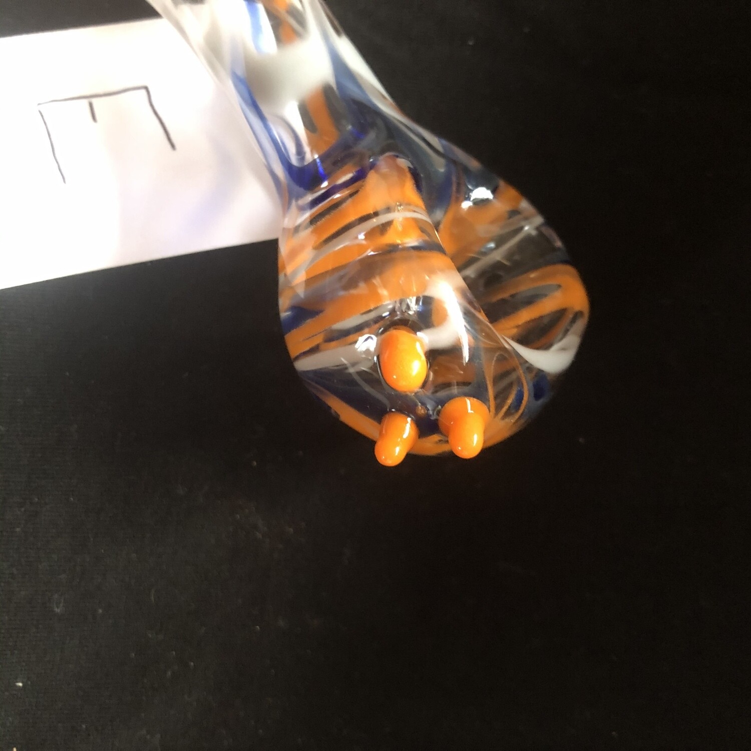 Various Blue and Orange Spoon Pipes (Tobacco Use Only)