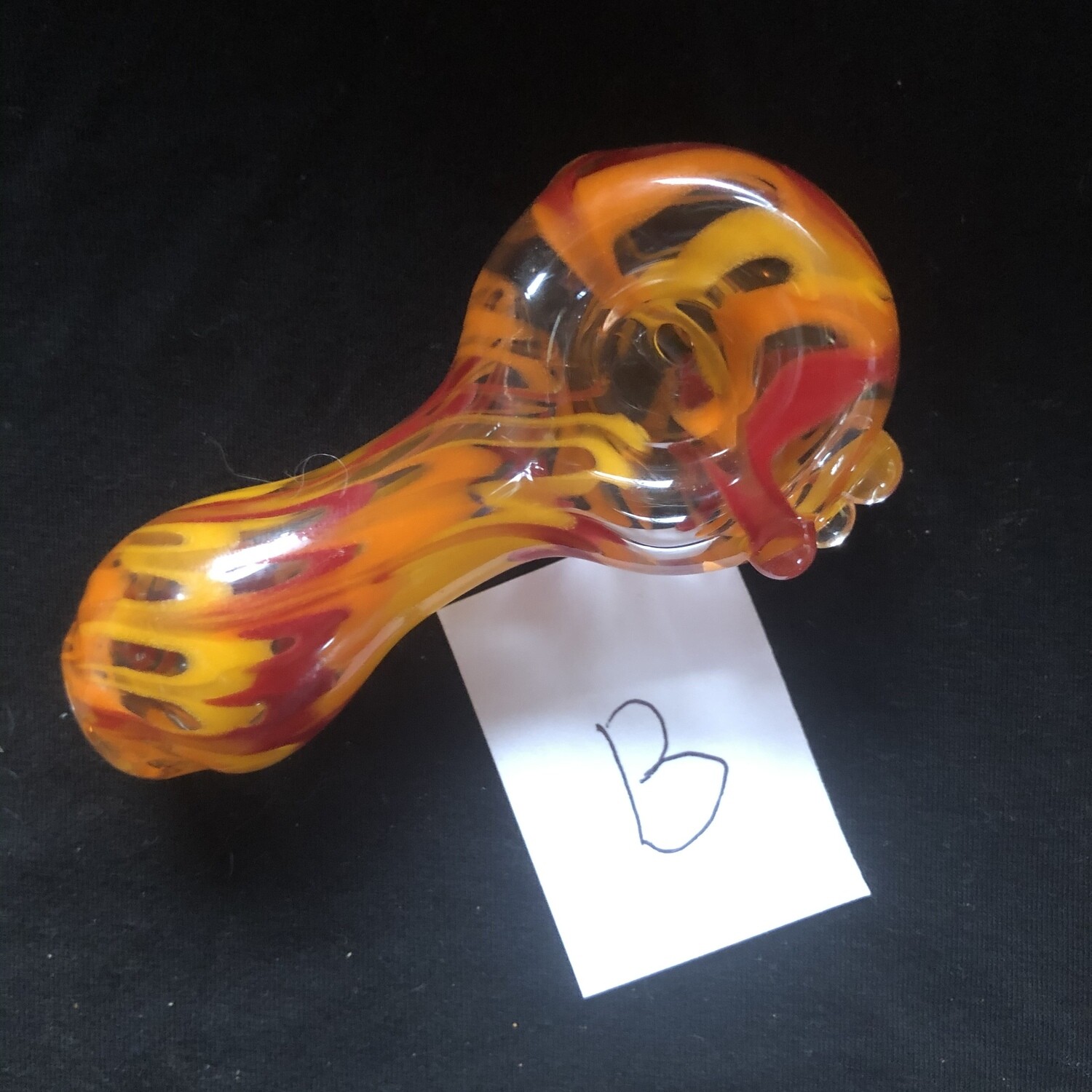 Various Blue and Orange Spoon Pipes (Tobacco Use Only)