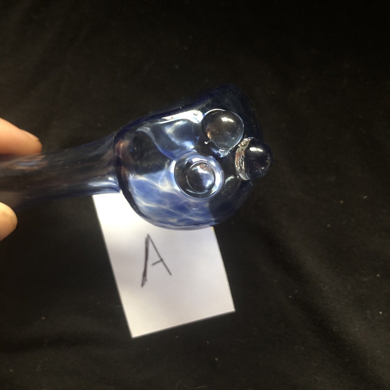 Various Blue and Orange Spoon Pipes (Tobacco Use Only)