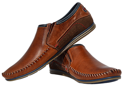 Miguel Real Leather Moccasins Slip-on Shoes
