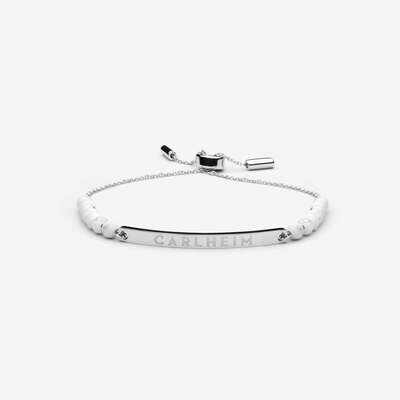 Adjustable Bracelet Silver Carlheim