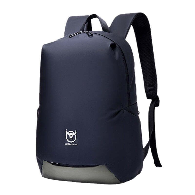 BULLCAPTAIN Large Capacity Men's Bag Backpack Pu Leather Business Travel Computer Backpacks
