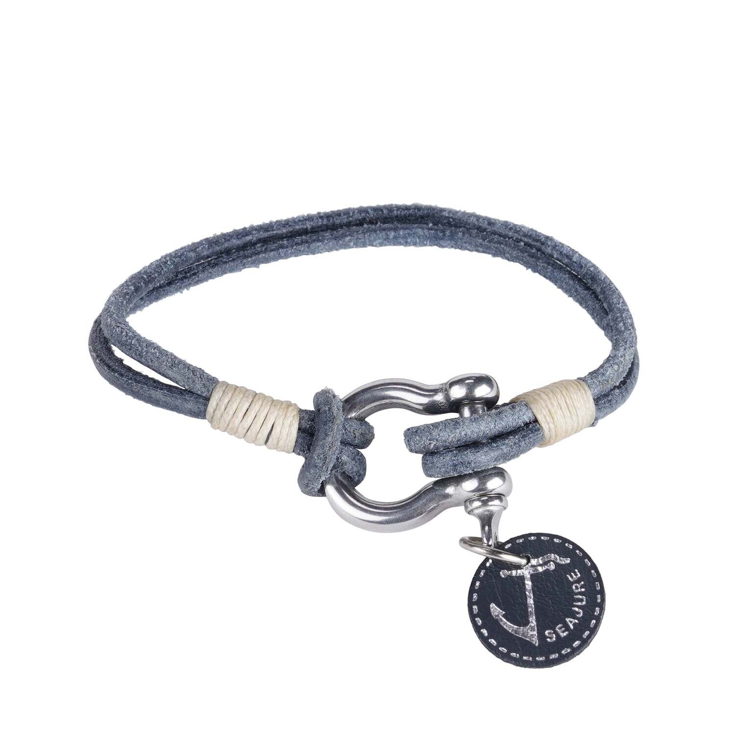 Double Leather Gambier Bracelet