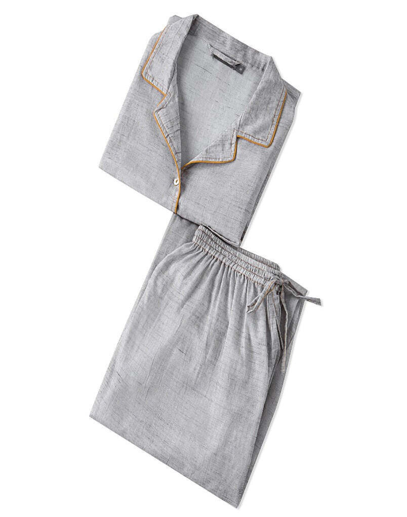 Children's Loungewear PJ Set - Brushstroke - Erawan (Grey)