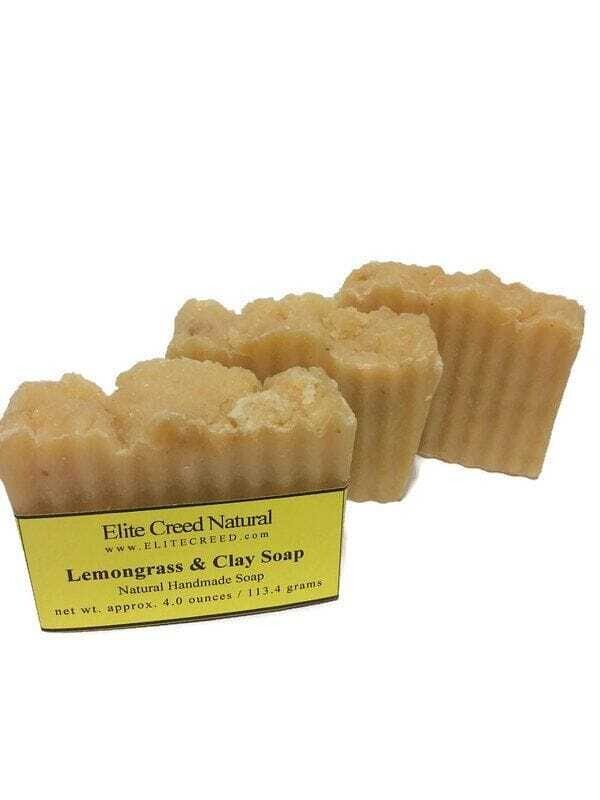 Lemongrass Clay Handmade Soap