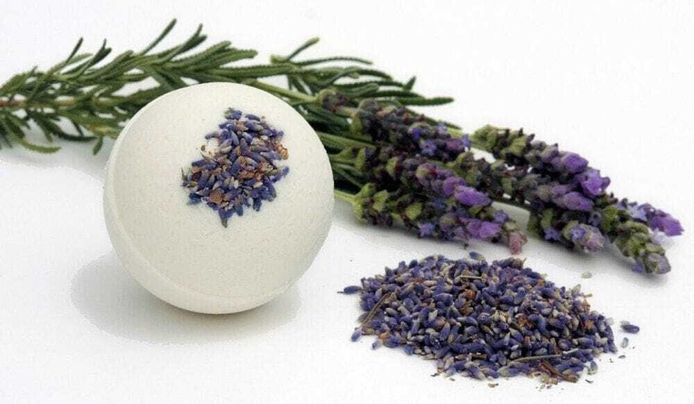 Lavender Flower Bath Bomb