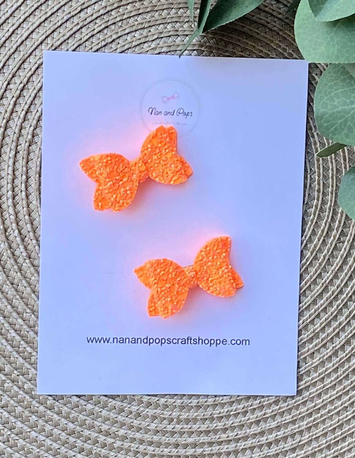 Vibrant Orange Mini Piggies