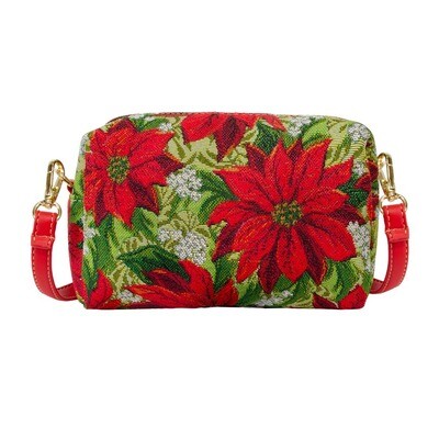 Christmas Poinsettias - Hip Bag