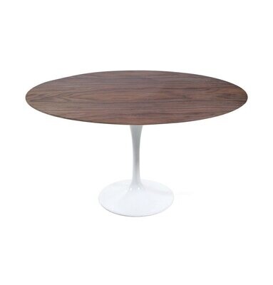 Maisie Dining Table - Round - Walnut/White Oak/Ash Top