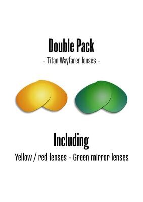 Double Pack - Titan Wayfarer Lenses V1
