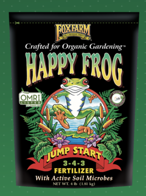 HAPPY FROG® JUMP START FERTILIZER HAPPY FROG® JUMP START FERTILIZER