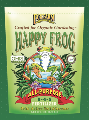 HAPPY FROG® ALL-PURPOSE FERTILIZER HAPPY FROG® ALL-PURPOSE FERTILIZER