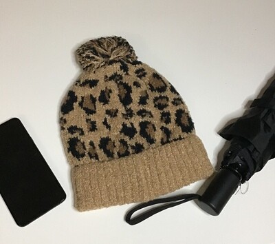 Leopard Beanie