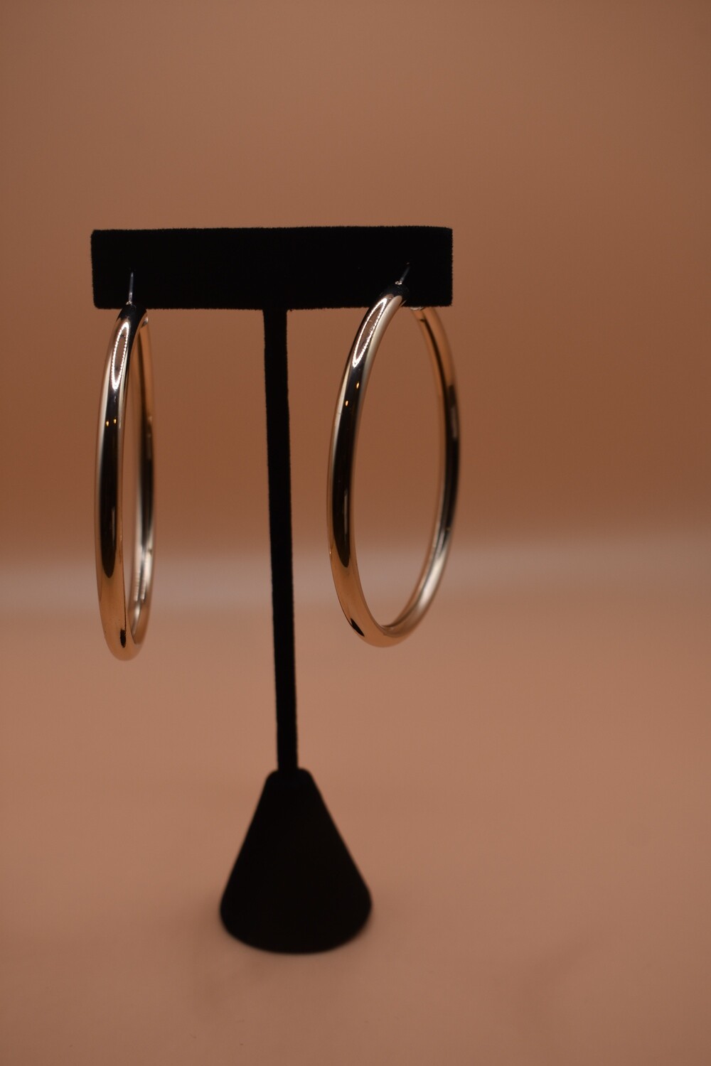 Thin Gold Hoop Earrings
