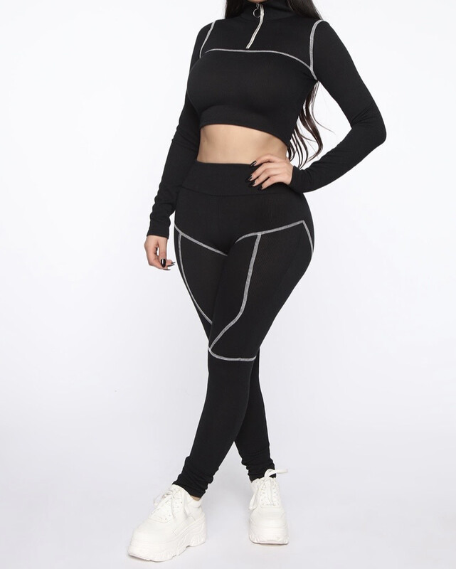 Ribbed Fitness Set