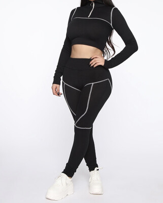 Ribbed Fitness Set