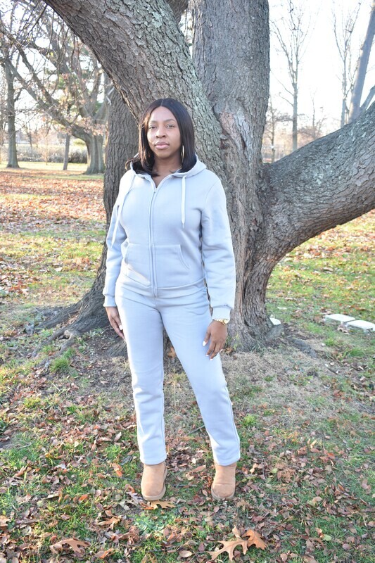 Grey Terry Sweatsuit