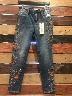 Driftwood Embroidered Jeans