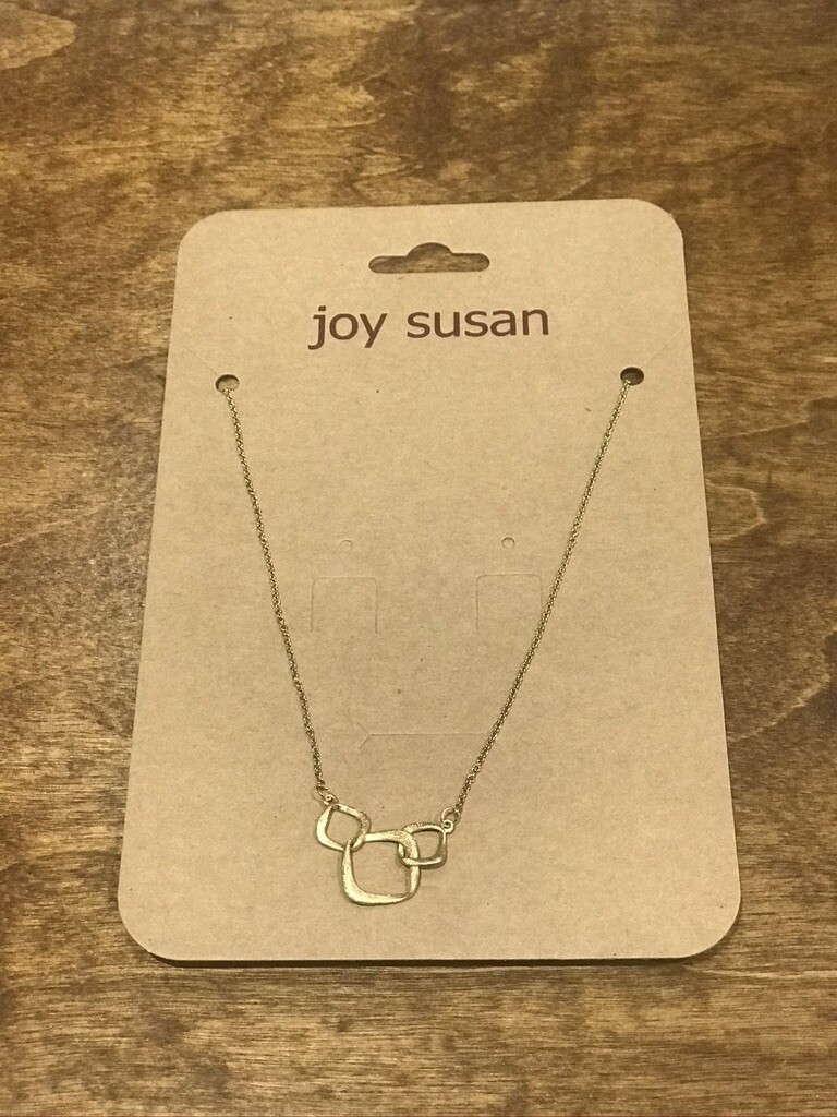 Joy Susan Triple Square Necklace