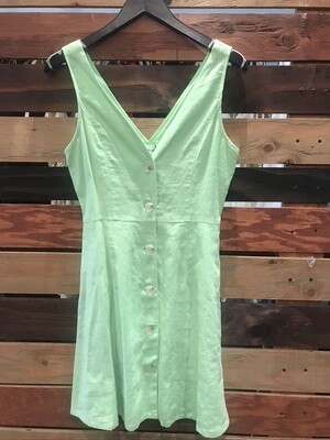 SL Lime Green Linen Dress