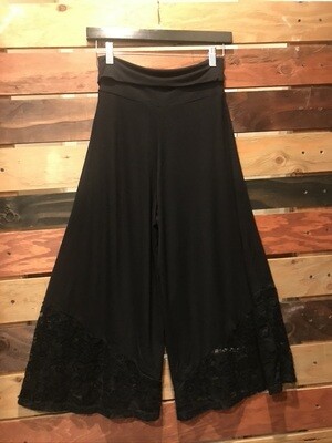 Gaucho Pants with Lace