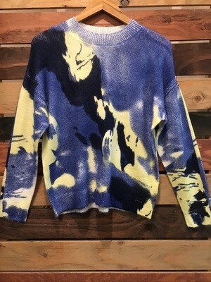 Picadilly Blue & Yellow Sweater
