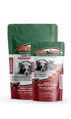 TOLLDEN FARMS BOAR VEGGIE 3LB