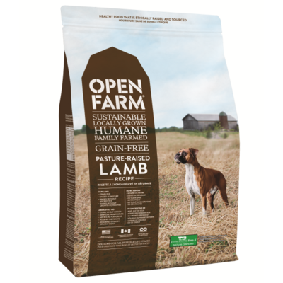 OPEN FARM DOG GRAIN FREE LAMB 4.5LB