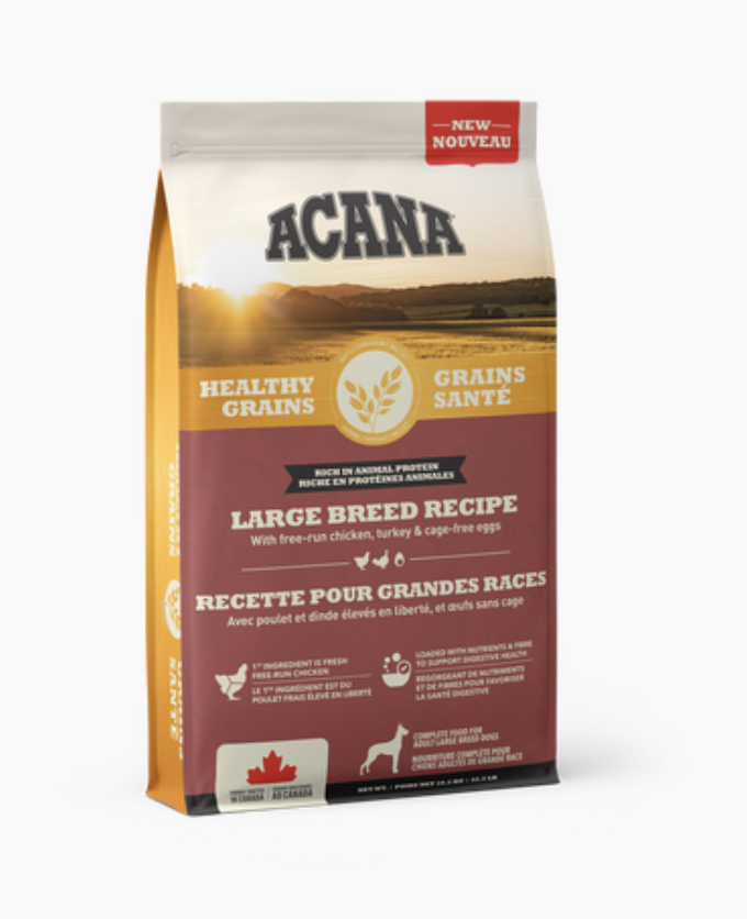 ACANA HEALTHY GRAINS LARGE BREED 10.2KG